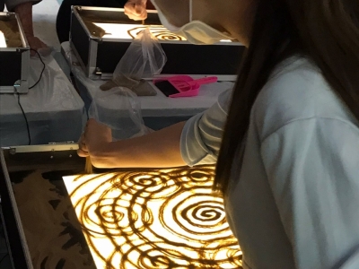 護老沙畫體驗